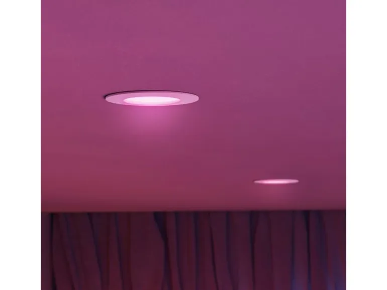 Philips Hue Deckenleuchte WCA Slim Recessed Light S 3er, weiss