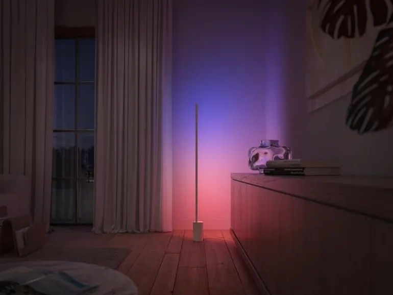Philips Hue Gradient Signe Stehleuchte Weiss