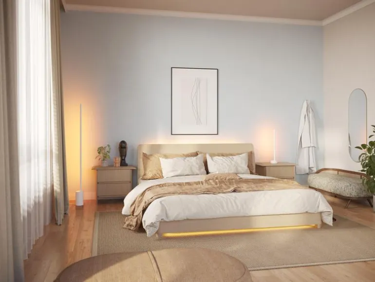 Philips Hue Gradient Signe Stehleuchte Weiss