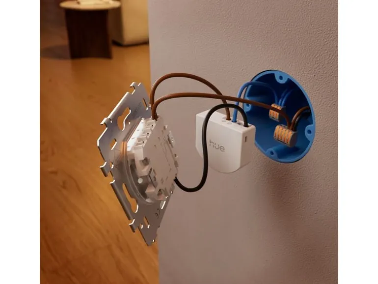 Philips Hue Hue wired switch module EU 2P verdrahtet, Netzbetrieb, Weiss