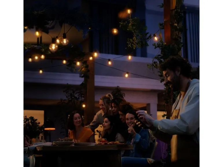 Philips Hue LED-Lichterkette Festavia Globe Outdoor 14 m CH