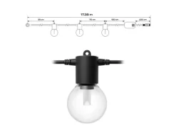 Philips Hue LED-Lichterkette Festavia Globe Outdoor 14 m CH