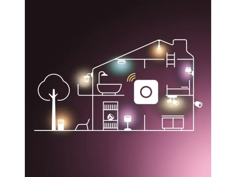 Philips Hue Leuchtmittel White Ambiance E27 Doppelpack 2 x 1100 lm