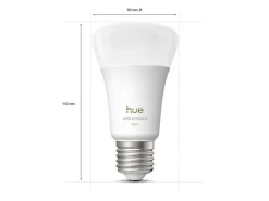 Philips Hue Leuchtmittel White Ambiance E27 Doppelpack 2 x 1100 lm