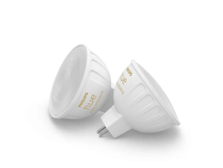 Philips Hue Leuchtmittel White Ambiance MR16 Doppelpack 400 lm