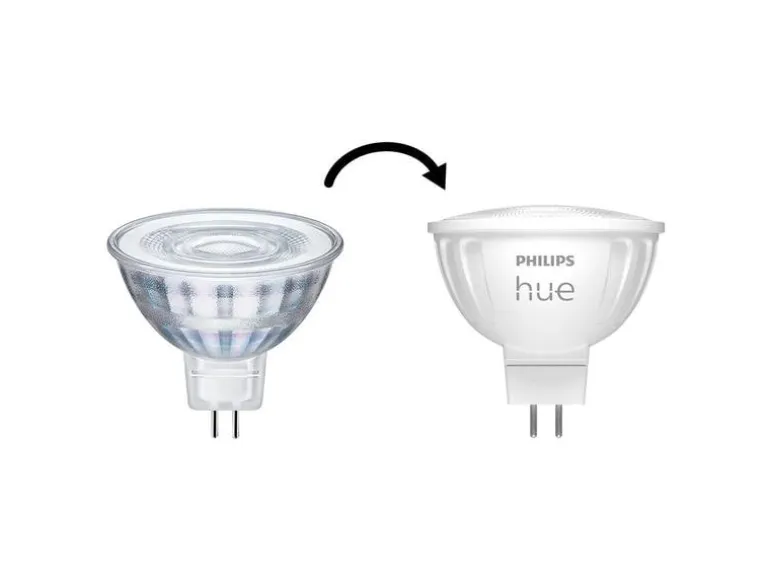 Philips Hue Leuchtmittel White Ambiance MR16 Doppelpack 400 lm