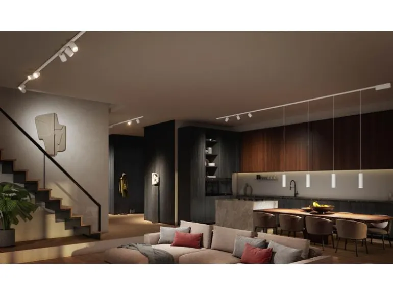 Philips Hue Perifo Basis-Set Deckenleuchte 3 Spots + Lightbar weiss