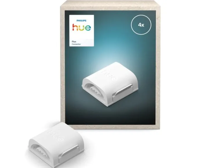 Philips Hue Verbinder Flux Gradient Lightstrip, Weiss, 4 Stück