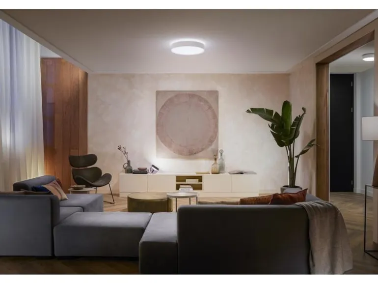 Philips Hue White Amb. Enrave Deckenleuchte L weiss 3300 lm + Dimmer
