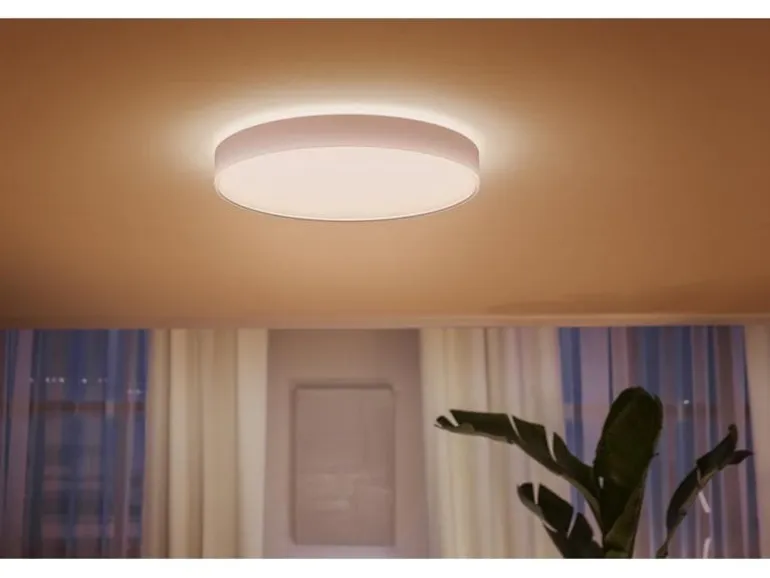 Philips Hue White Amb. Enrave Deckenleuchte XL weiss 6500 lm + Dimmer
