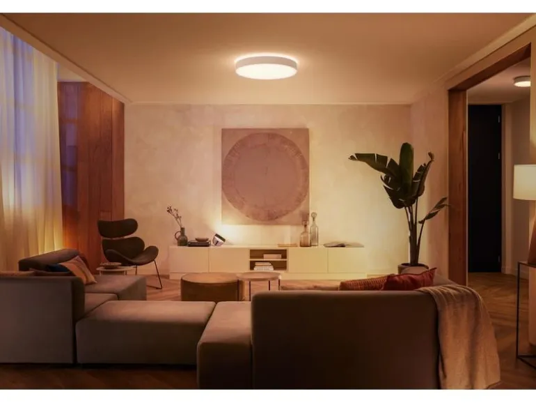 Philips Hue White Amb. Enrave Deckenleuchte XL weiss 6500 lm + Dimmer
