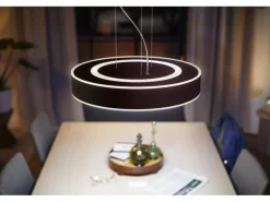 Philips Hue White Amb. Enrave Pendelleuchte schwarz 3300 lm + Dimmer