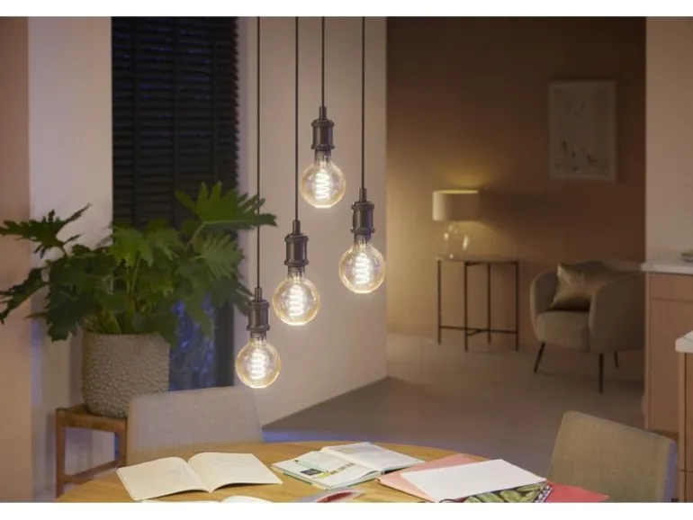 Philips Hue White Ambiance E27 Einzelpack Globe G93 Filament 550 lm