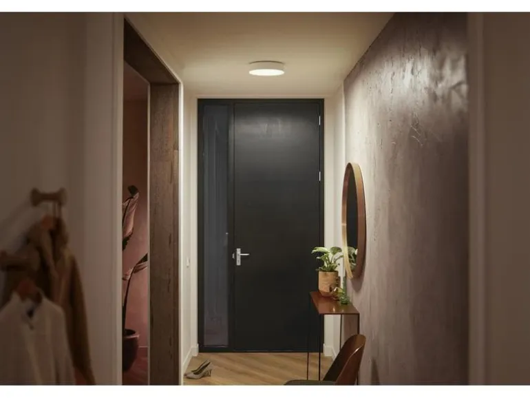 Philips Hue White Ambiance Enrave Deckenleuchte S Weiss + Dimmer