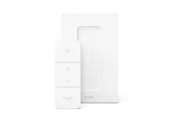 Philips Hue White Ambiance Enrave Deckenleuchte M Weiss + Dimmer