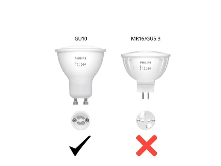 Philips Hue White Ambiance GU10 Dreierpack
