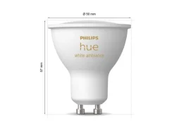Philips Hue White Ambiance GU10 Dreierpack