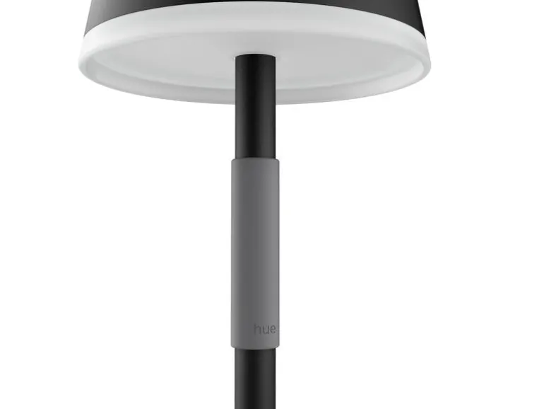 Philips Hue White & Col. Amb. Go Tragbare Tischleuchte schwarz 370 lm