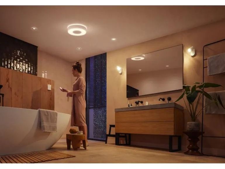 Philips Hue White & Col. Amb. Xamento Deckenleuchte M weiss 2100 lm