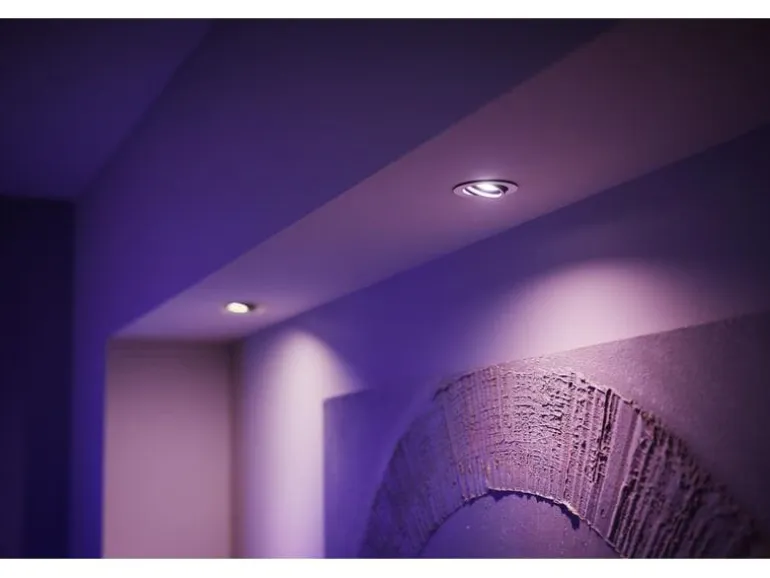 Philips Hue White & Color Ambiance Centura Einbauspot Rund Weiss