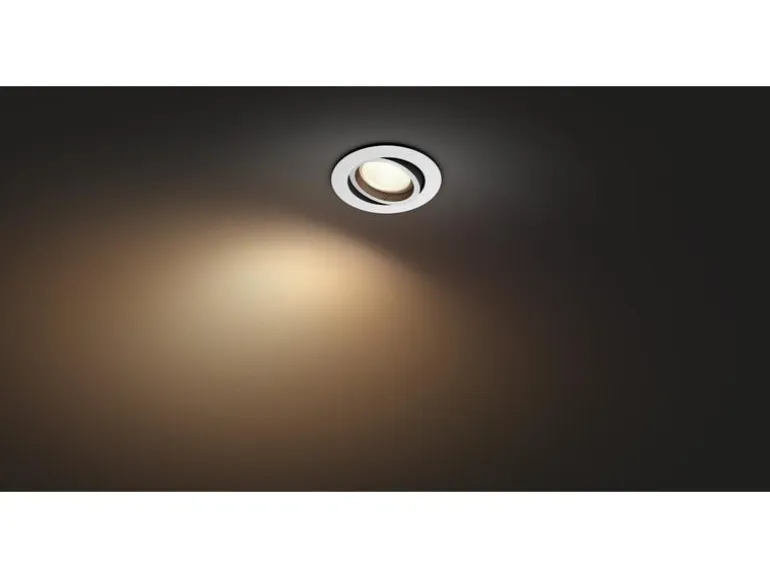 Philips Hue White & Color Ambiance Centura Einbauspot Rund Weiss