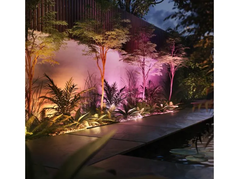 Philips Hue White & Color Ambiance Outdoor Amarant Schwarz Niedervolt