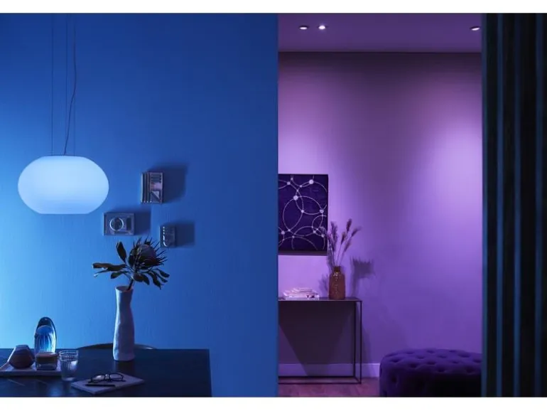 Philips Hue White & Color Ambiance Flourish Pendelleuchte Weiss