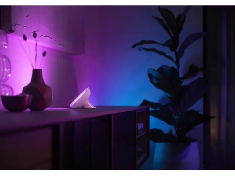 Philips Hue White & Color Ambiance Bloom Tischleuchte Weiss
