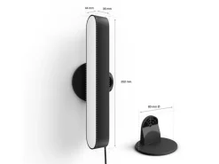 Philips Hue White & Color Ambiance Play 2er-Pack Lightbar Basis Schwarz