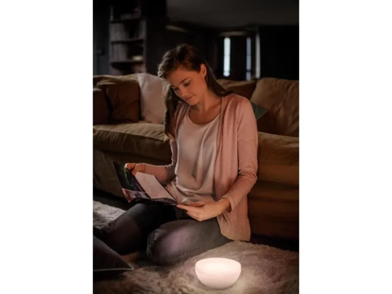 Philips Hue White & Color Ambiance Go Tischleuchte Weiss