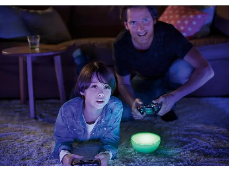Philips Hue White & Color Ambiance Go Tischleuchte Weiss
