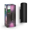 Philips Hue White & Color Ambiance Outdoor Appear Wandleuchte Schwarz