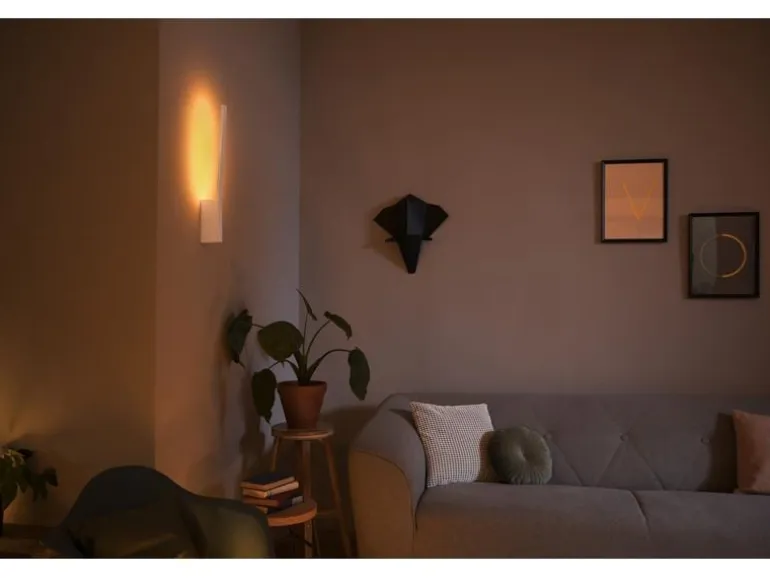 Philips Hue White & Color Ambiance Liane Wandleuchte Weiss