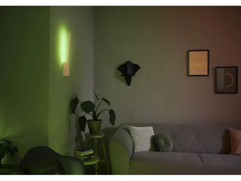 Philips Hue White & Color Ambiance Liane Wandleuchte Weiss
