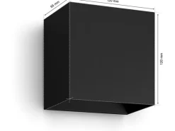 Philips Hue White & Color Ambiance Outdoor Resonate Wandl. Schwarz