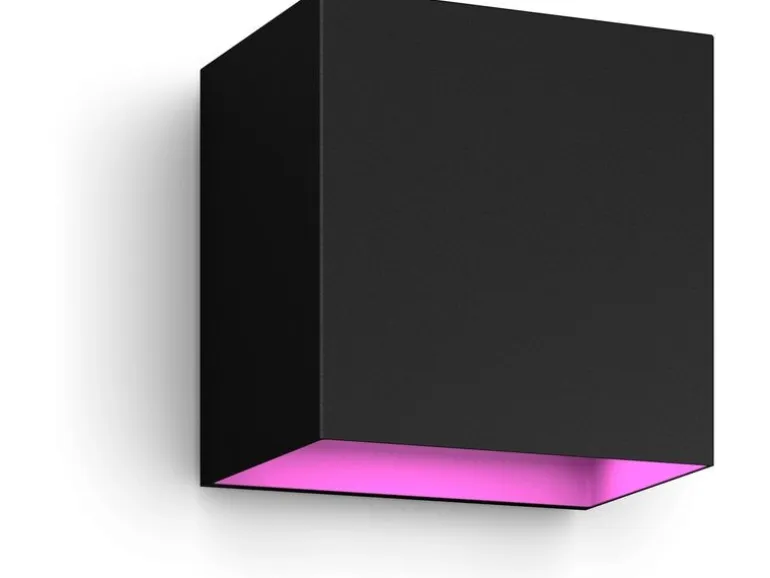 Philips Hue White & Color Ambiance Outdoor Resonate Wandl. Schwarz