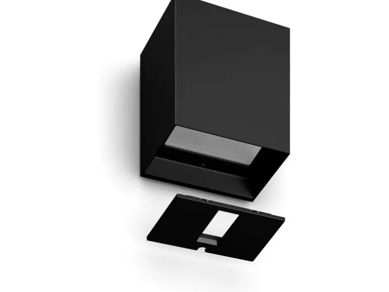 Philips Hue White & Color Ambiance Outdoor Resonate Wandl. Schwarz