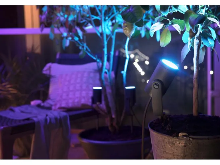 Philips Hue White & Color Ambiance Outdoor Lily 1er Spot, NV-Erweiterung
