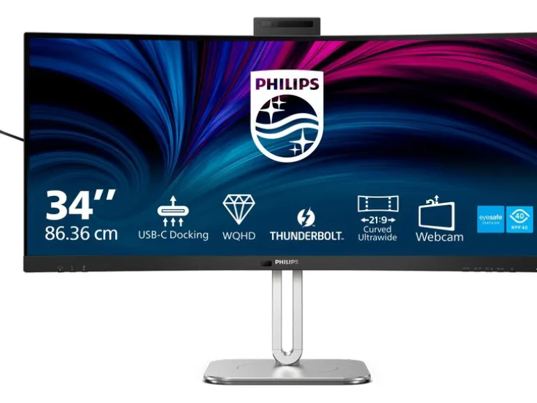 Philips Monitor 34B2U6603CH/00 mit Webcam