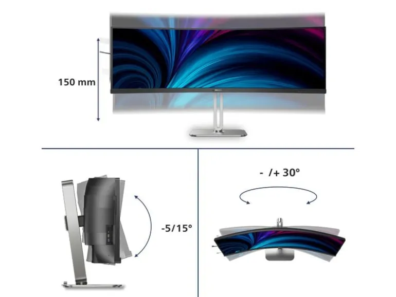 Philips Monitor 5000 series 49B2U5900C/00 48.8 ", 5120 x 1440