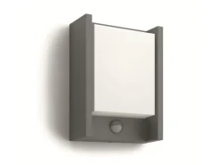 Philips myGarden Wandleuchte Arbour, 600 lm, Anthrazit + Sensor
