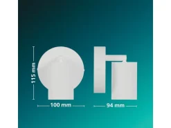 Philips Philips Wyatt Aufbauspot 1er 1-flammig weiss GU10