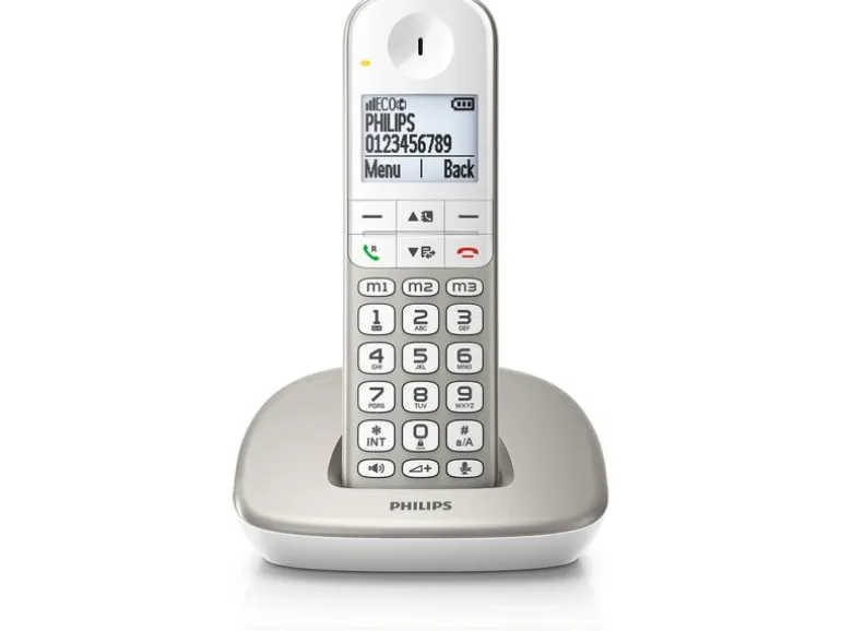 Philips Schnurlostelefon XL4901S Champagner