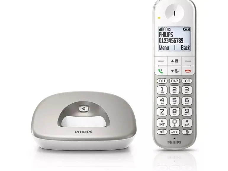 Philips Schnurlostelefon XL4901S Champagner