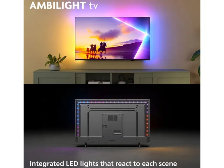 Philips TV 85PUS8500/12 85" 4K Ambilight TV, 2025