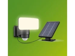 Philips Tylus Flutlicht Solar UE 5000K schwarz
