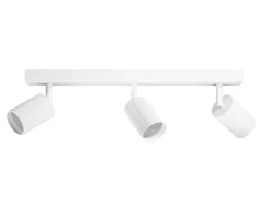 Philips Wyatt Aufbauspot 3er Balken ohne Leuchtmittel GU10, weiss