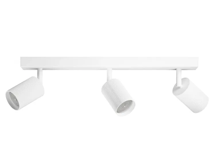 Philips Wyatt Aufbauspot 3er Balken ohne Leuchtmittel GU10, weiss