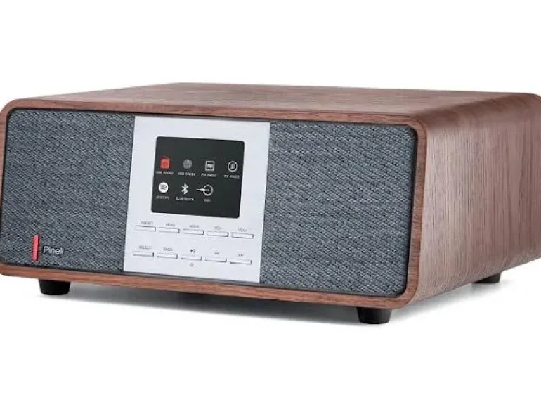 Pinell Micro-HiFi Anlage Supersound 501 Braun