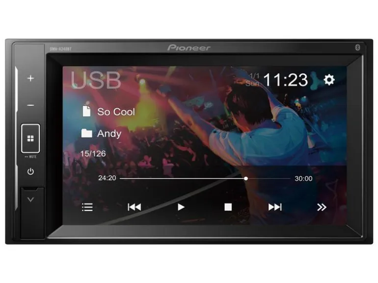 Pioneer Mediareceiver DMH-A240BT 2 DIN